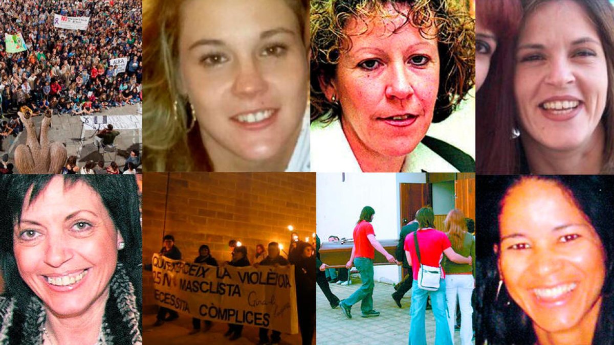 Nou lleidatanes assassinades per les parelles en l'última dècada