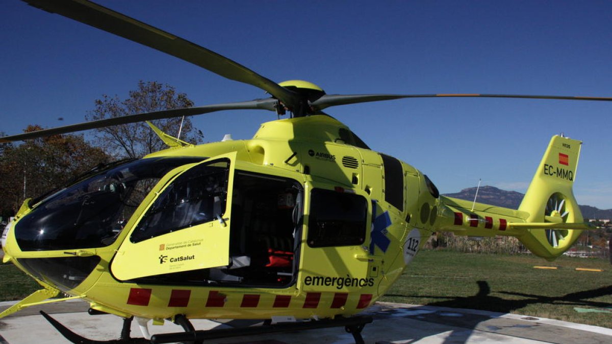 Imagen del nuevo modelo, AirbusH135.
