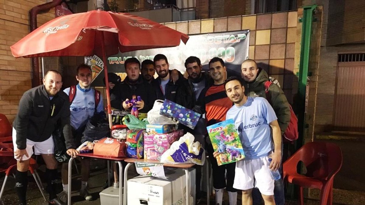 Alguns dels joguets que es van recollir a la Bordeta.