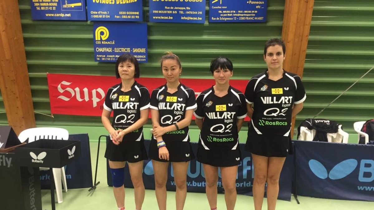 Les jugadores del Villart Logístic, a l’anterior eliminatòria.