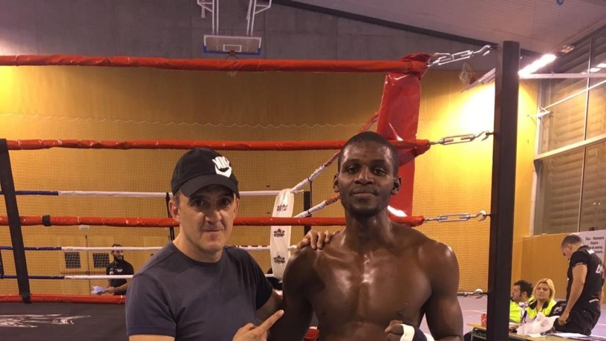 Victoria leridana en kickboxing