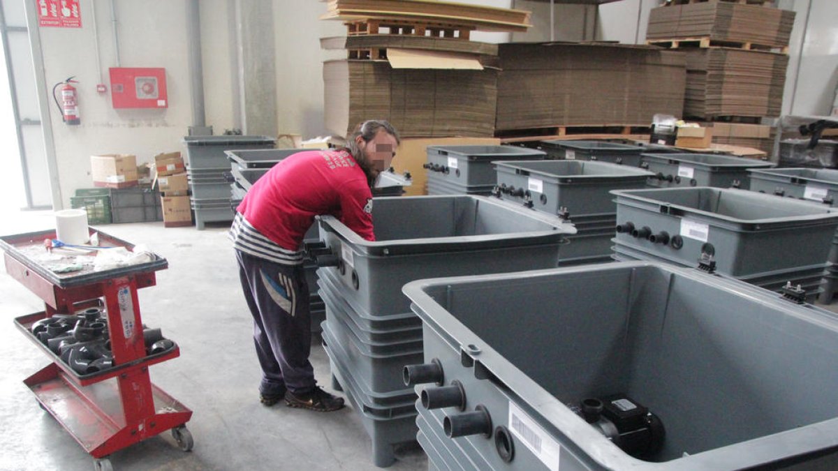 Imatge d’arxiu d’un dels tallers del CIRE de Raimat.