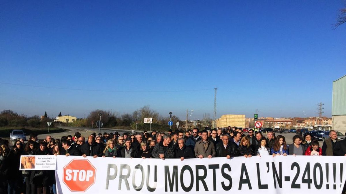 Convoquen un nou tall a l'N-240 aquest diumenge, a l'alçada de Juneda