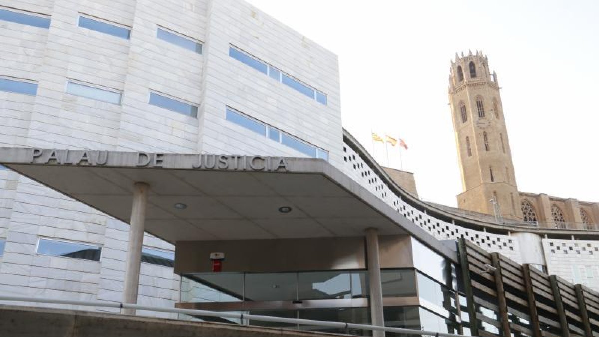 Vista general de la seu judicial al Canyeret.