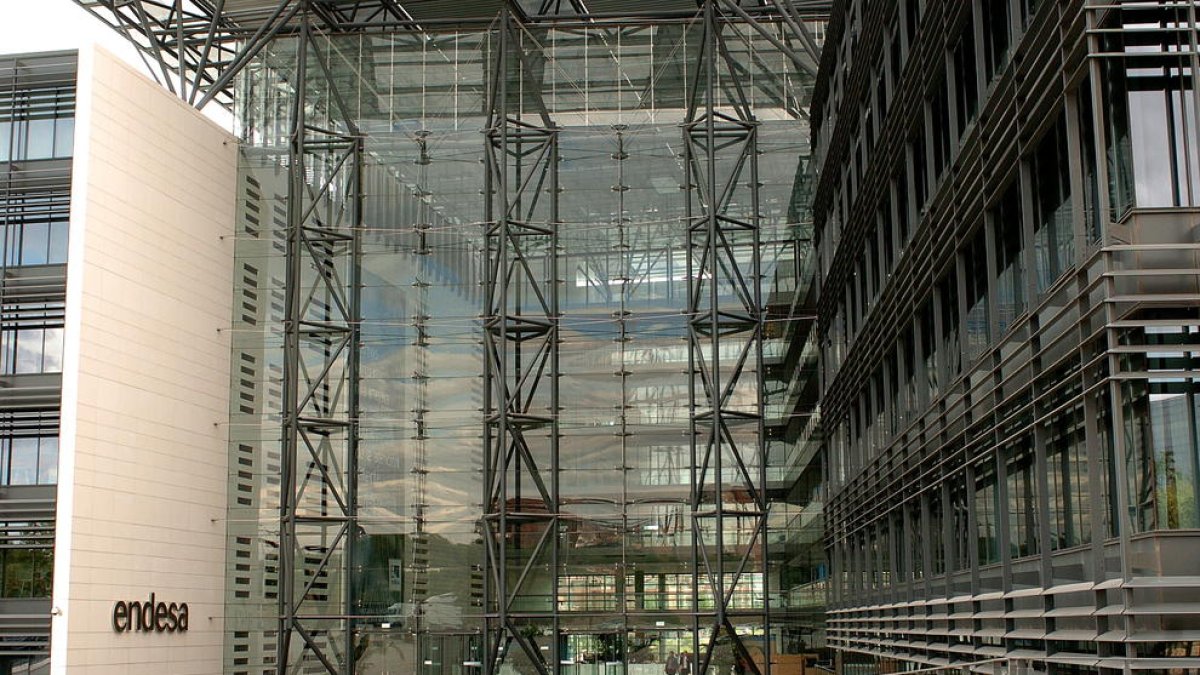 Exterior de la sede de Endesa.