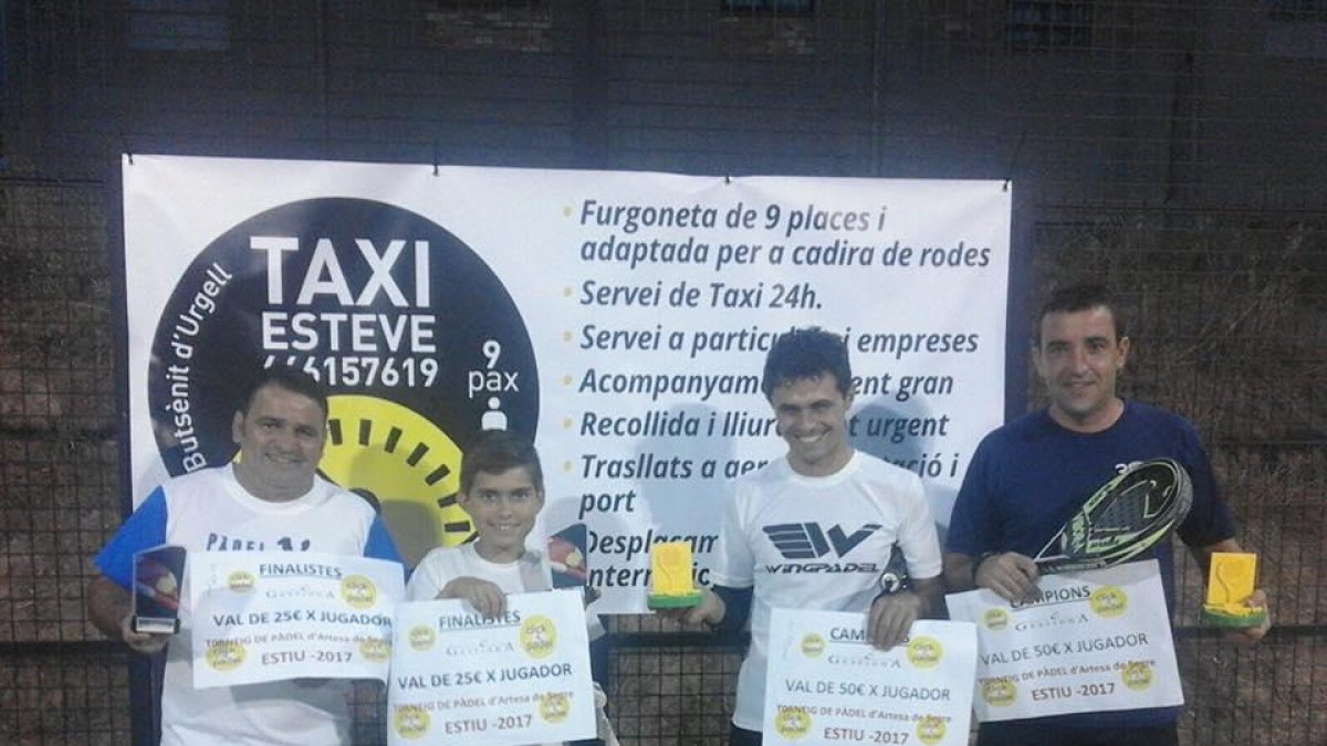 El torneig d’Artesa ja té campions