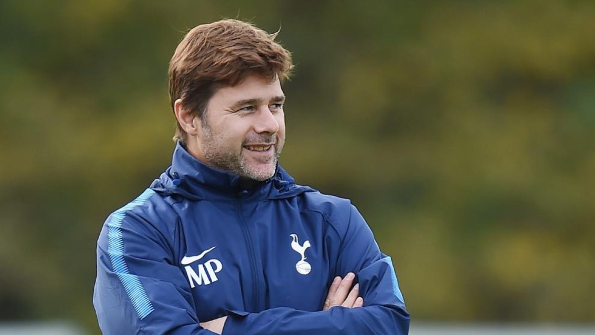 Mauricio Pochettino, entrenador del Tottenham.