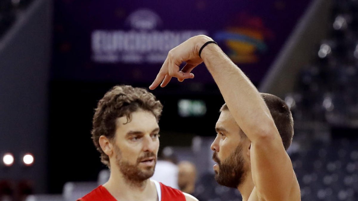Pau y Marc Gasol volverán a ser dos referentes para la selección.