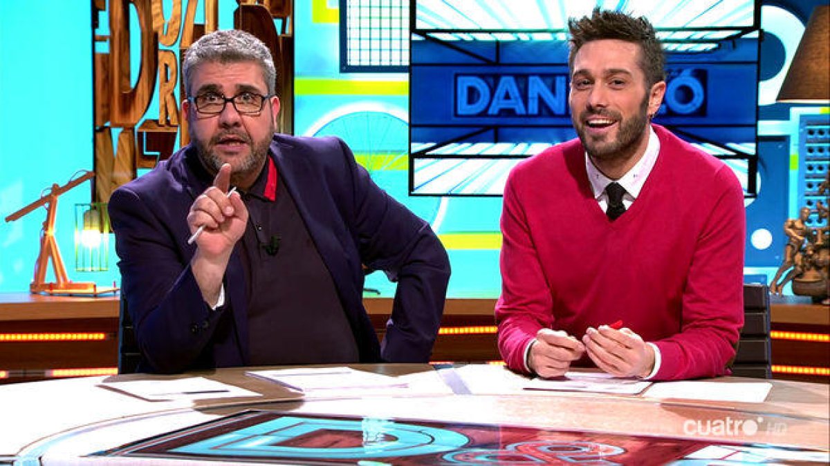 Flo i Dani Martínez, en l’estrena.