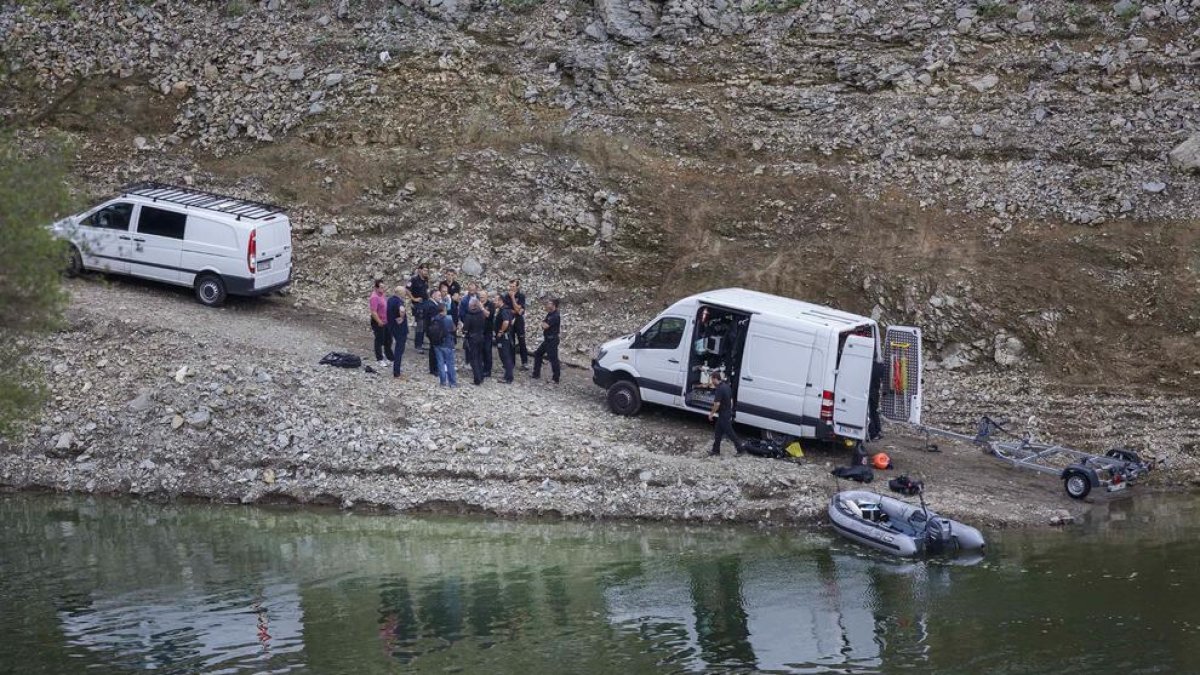 Els Mossos detenen el presumpte autor del doble homicidi al pantà de Susqueda