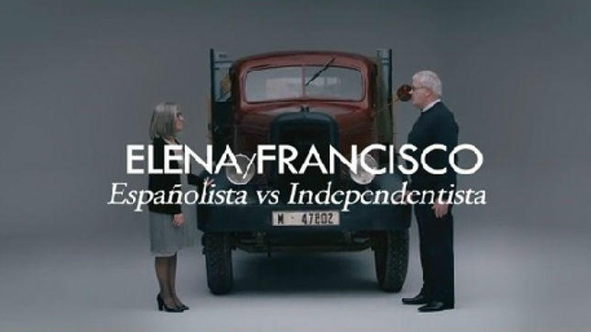 El ‘indepe’ en el anuncio.