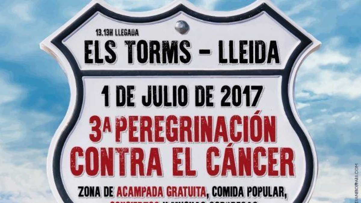 Convoquen un 'pelegrinatge' contra el càncer entre Barcelona i Els Torms