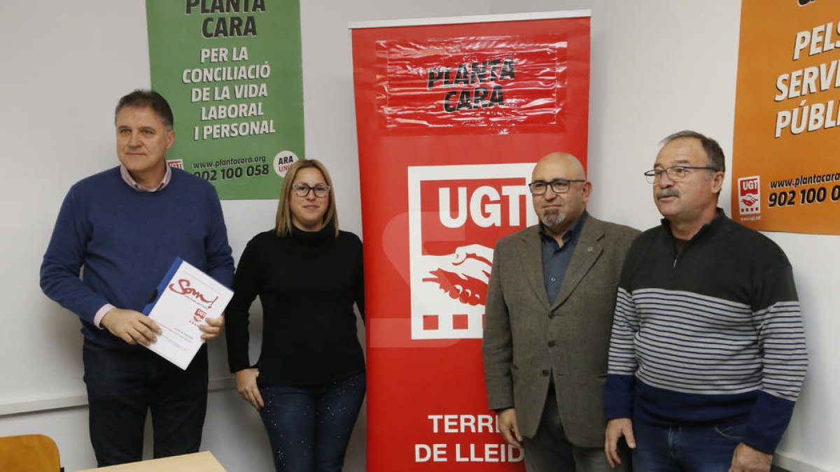 La UGT de Lleida presenta 32 denúncies a Inspecció de Treball durant el 2017