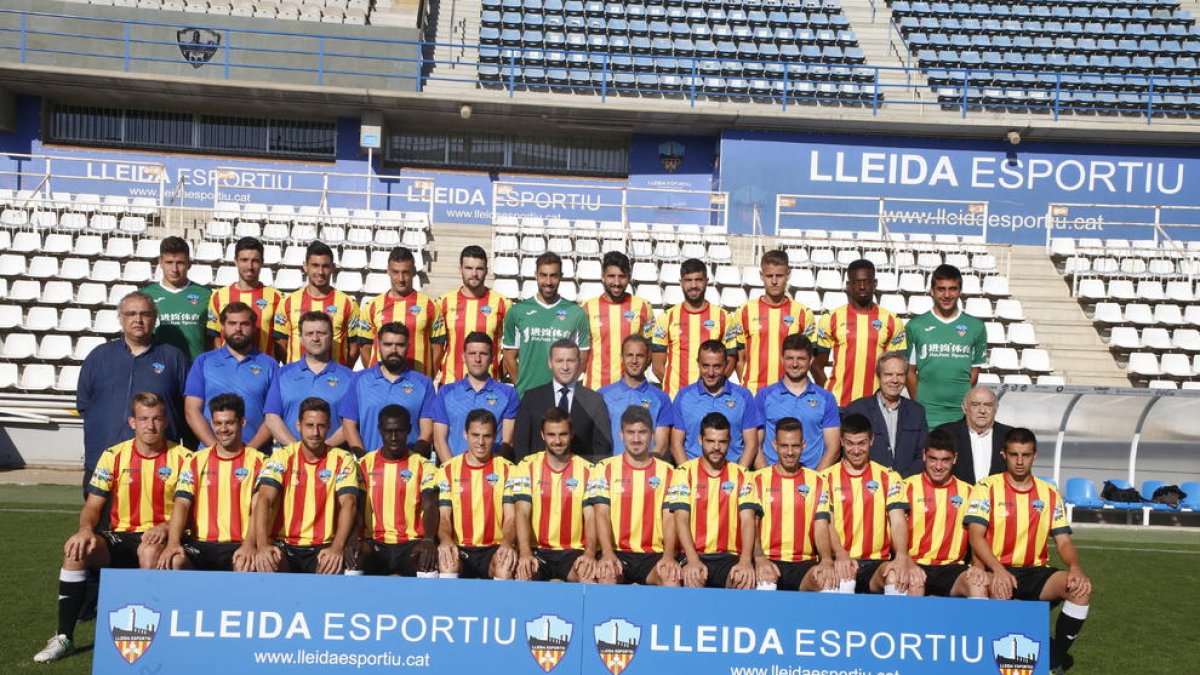 El Lleida Esportiu presenta sus cuatro equipajes
