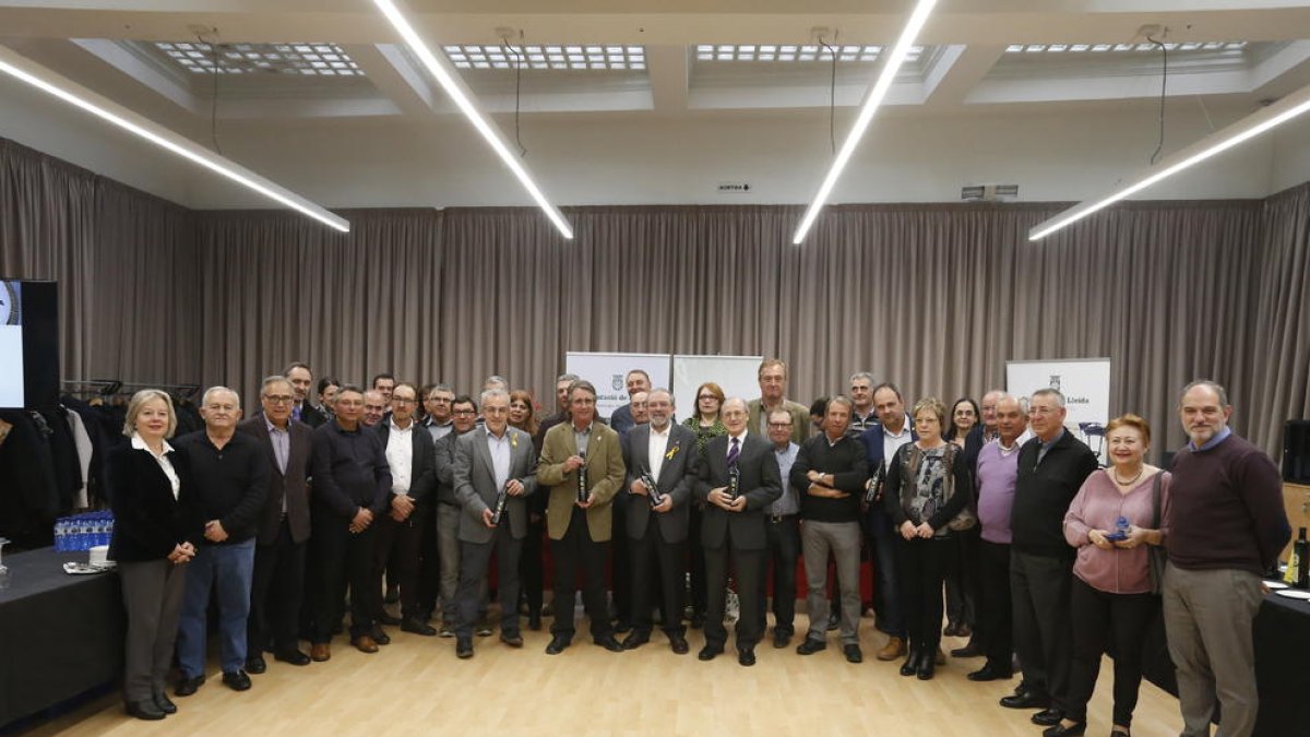 La DO les Garrigues va presentar ahir l’oli nou en un acte públic a la Diputació.