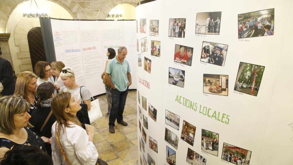 La exposición en la Paeria se podrá visitar durante 15 días.