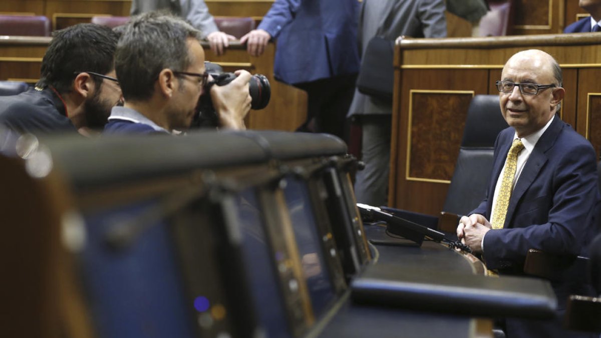 El ministro de Hacienda, Cristóbal Montoro.