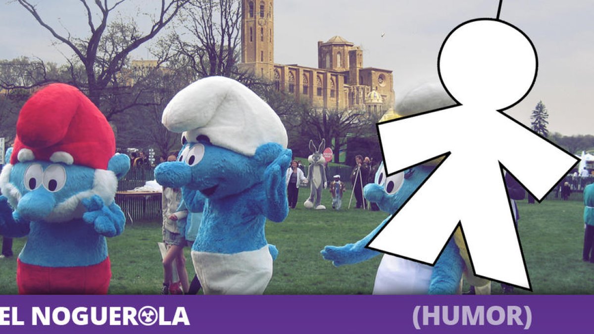 Un Barrufet de Lleida, hospitalitzat