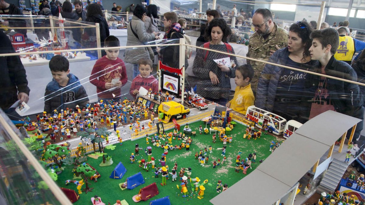 Recreació de la Jamborinada, la trobada d’escoltes que acollirà Tàrrega a finals de mes. Fins i tot s’hi reprodueix el càmping municipal.