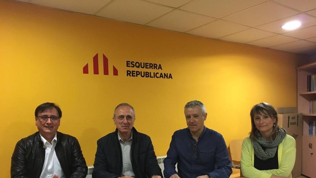 Un moment de la reunió per presentar la proposta.