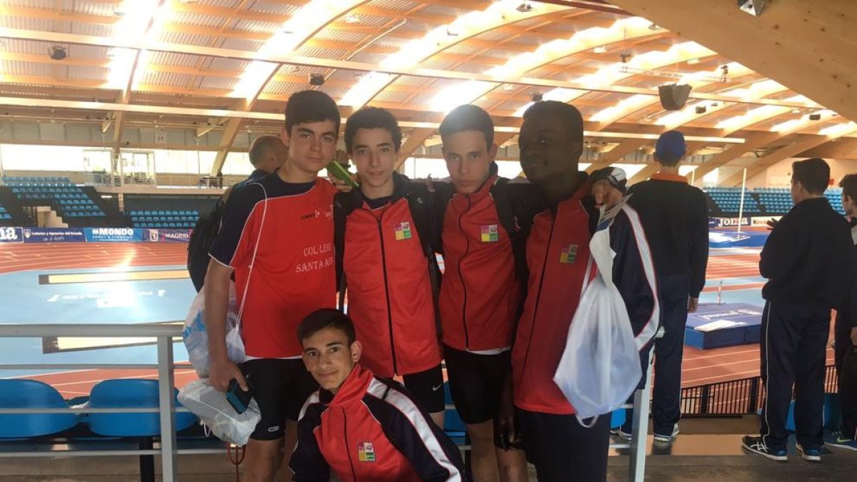 El col·legi Santa Anna, tercer després del primer dia a l’Estatal d’