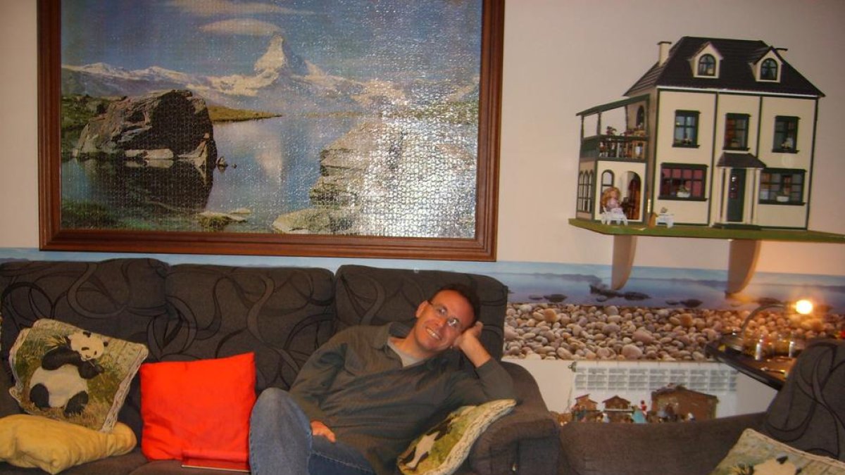 El autor de ‘Las mentiras de la oscuridad’, Jesús Martín.