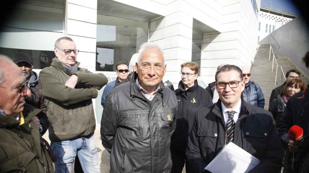El vecino de Lleida que sufrió un infarto el 1-O reconoce el agente que lo agredió