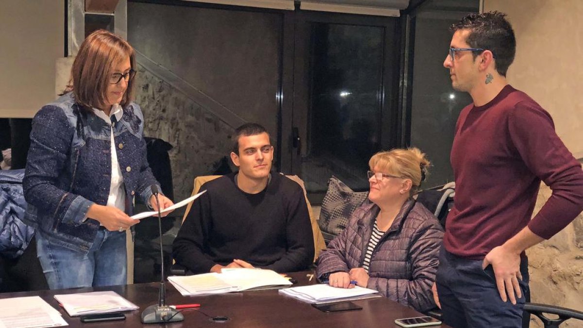 Marc Vilató tomó posesión del cargo de vocal el viernes.