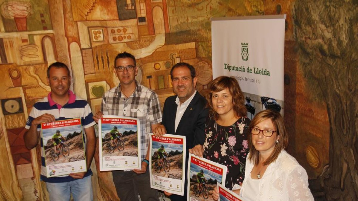 La prueba se presentó ayer en la Diputación.