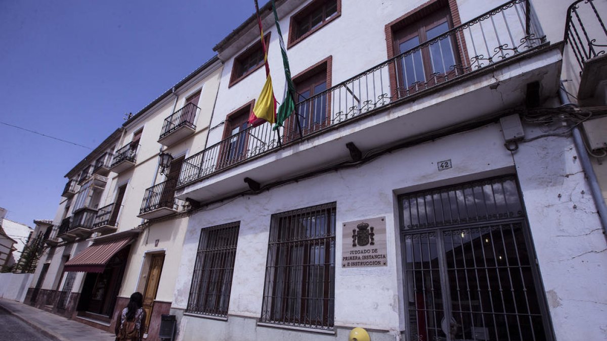 Imagen de la fachada de los Juzgados de Archidona (Málaga).