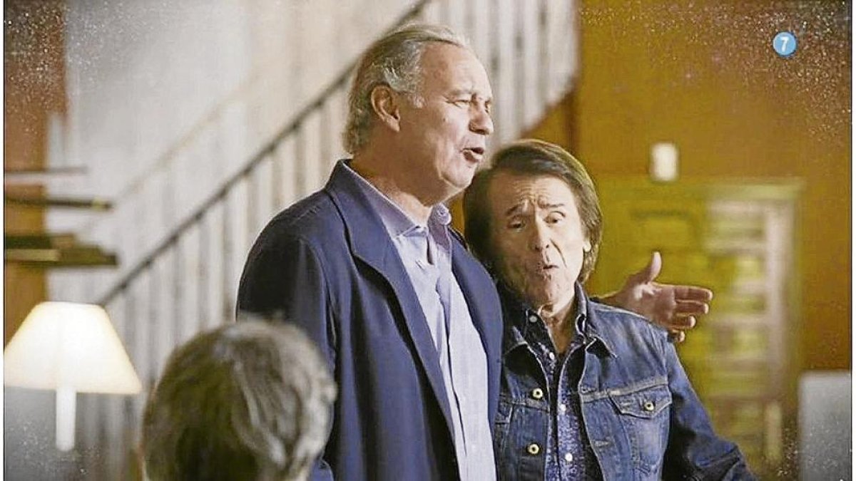Bertín Osborne amb Raphael