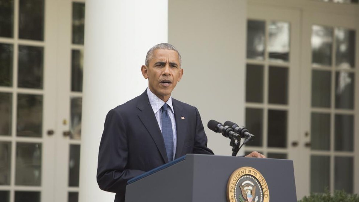 El presidente saliente de EEUU, Barack Obama.