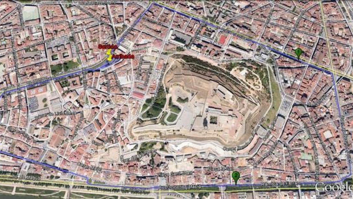 Talls de trànsit dissabte per la Cursa de Sant Silvestre a Lleida