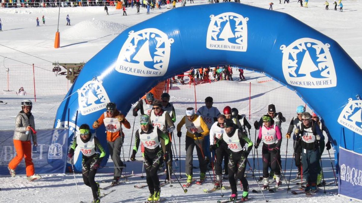 Triomf de Casas en el Triatló CEVA, que reuneix 200 esquiadors