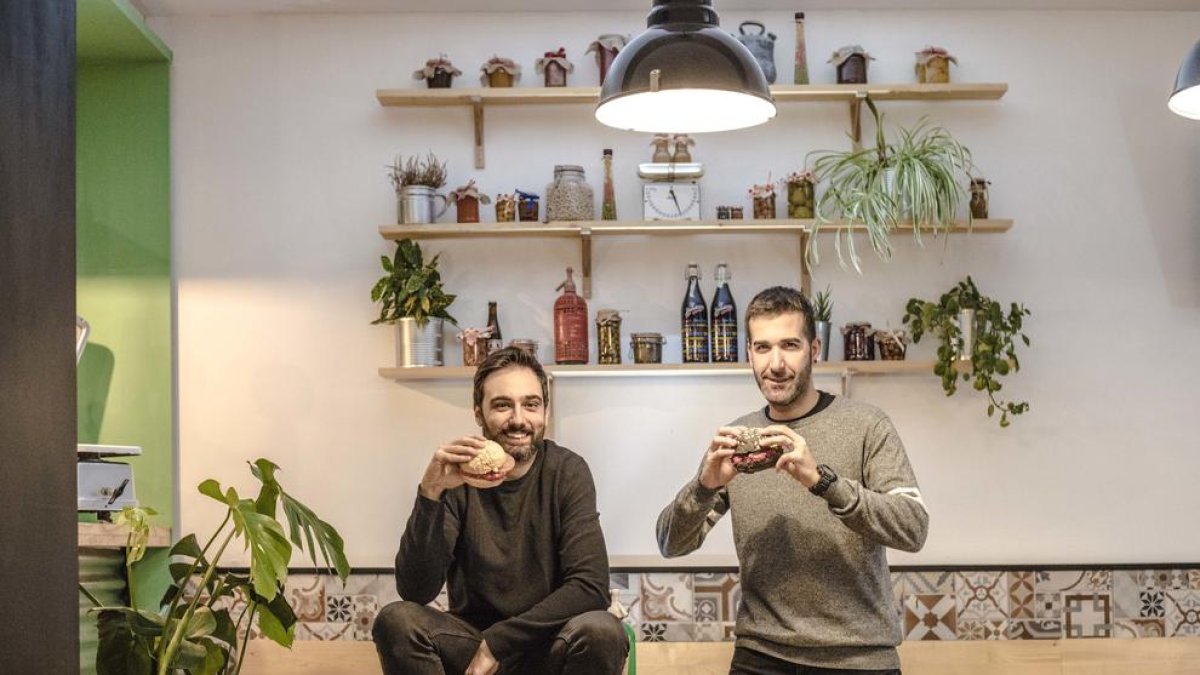 Els responsables de l’empresa lleidatana.