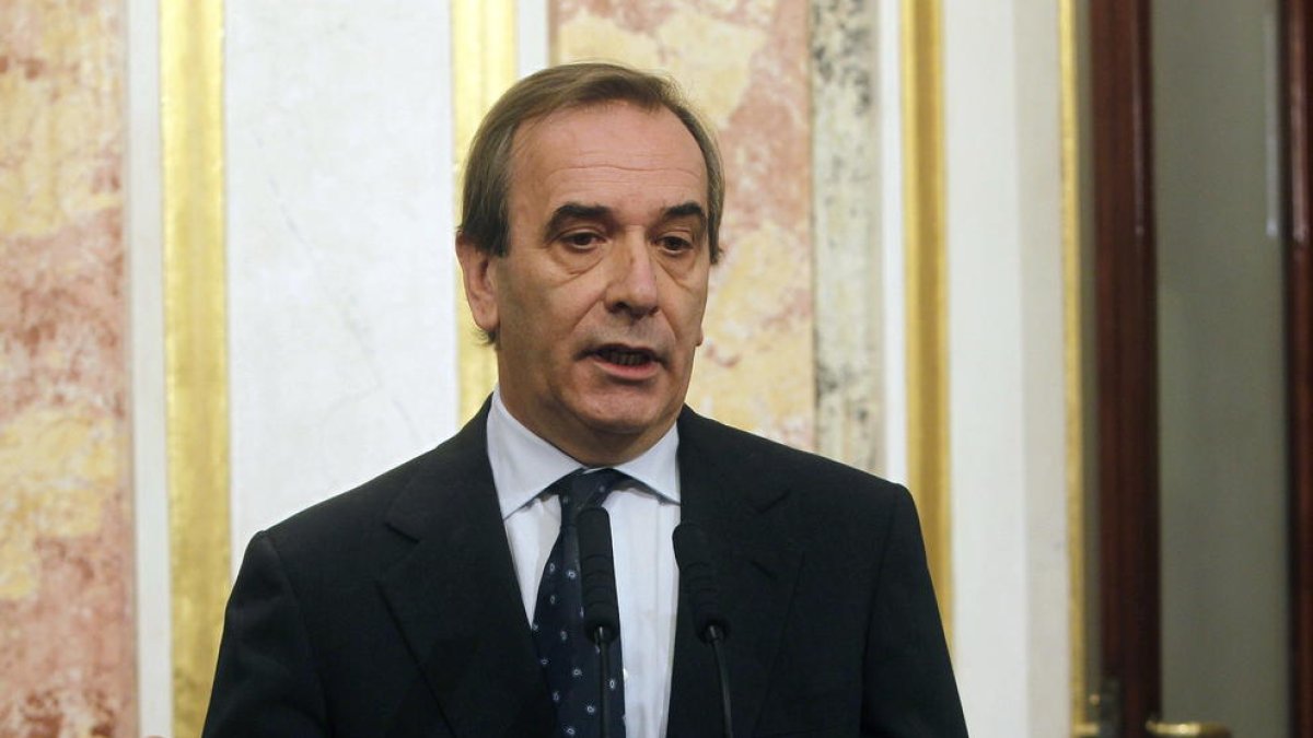 Alonso, durante su etapa como portavoz del PSOE en el Congreso.