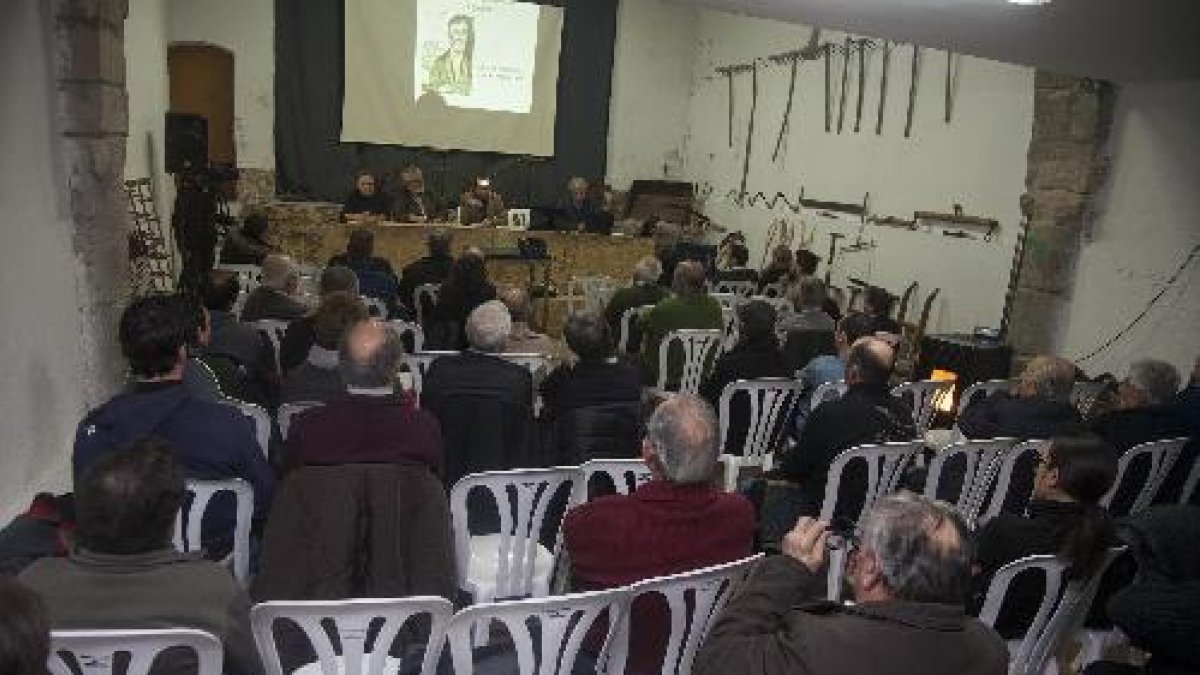 Un momento de las jornadas agrícolas de Preixana.