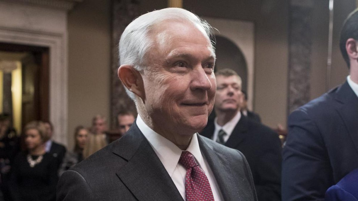 Jeff Sessions, fiscal general de EEUU.