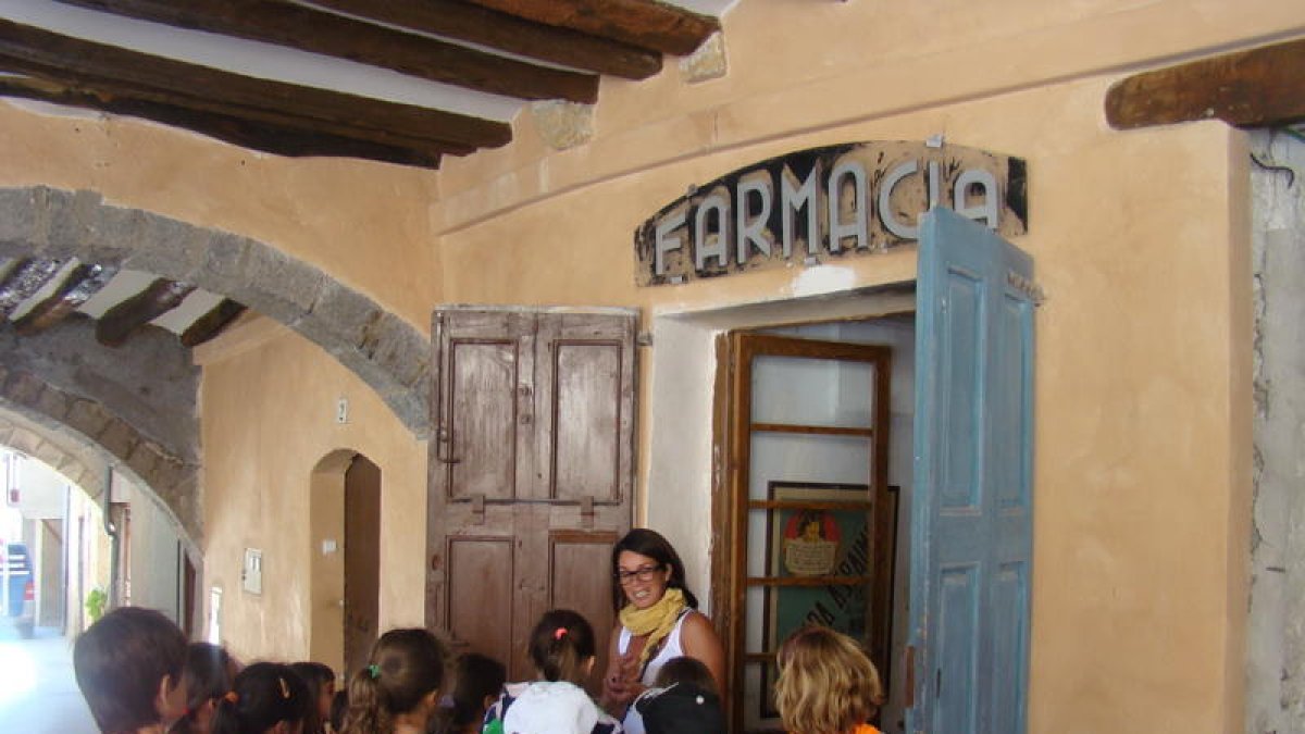 Imagen de archivo de una de las visitas escolares.