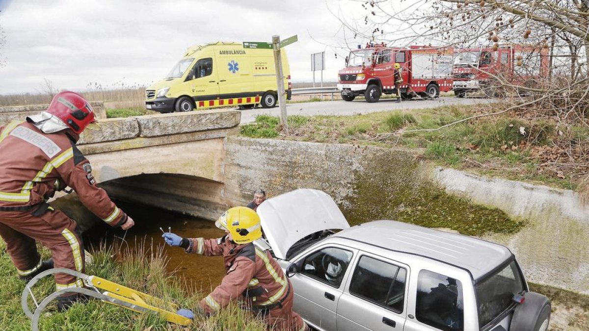 Cinc ferits en accidents a Ivars d’Urgell, Oliola i Massalcoreig