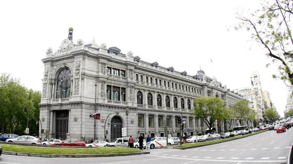 Imatge de la seu central del Banc d’Espanya a Madrid.