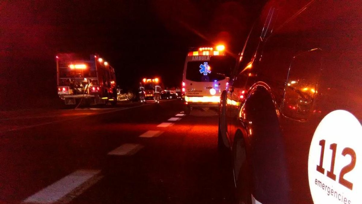 Mor una dona de 41 anys en un accident a Agramunt