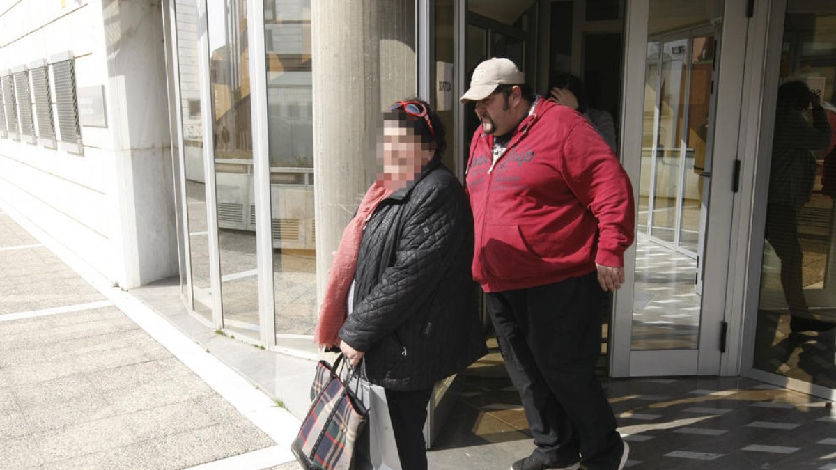 Miguel Ángel Fernández va declarar dilluns als jutjats de Lleida.