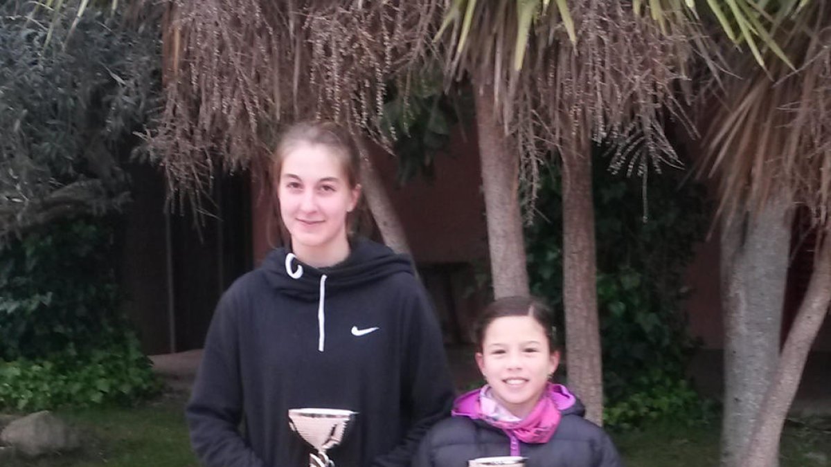 Lladonosa, a l’esquerra, serà una de les lleidatanes al torneig.