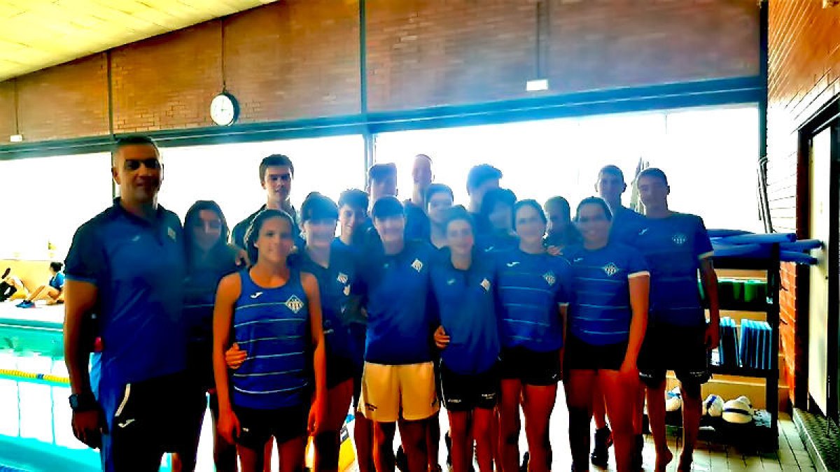 A la imatge, els integrants del CN Lleida.