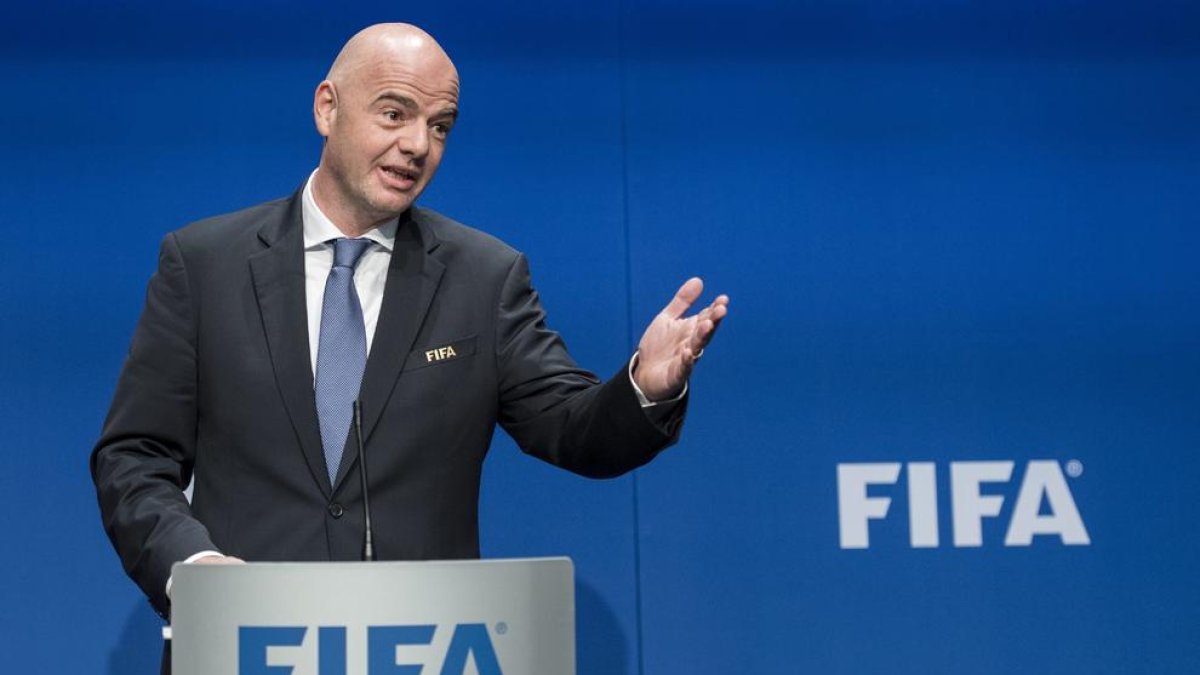 Gianni Infantino, president de la FIFA.