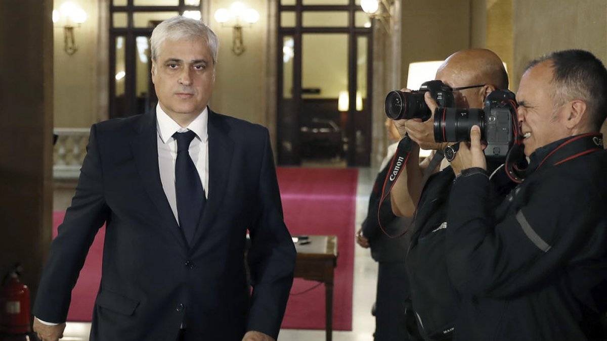 El TSJC investigarà l'exconseller Germà Gordó pel cas del 3%