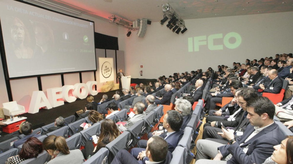 Uns 400 professionals assisteixen fins avui al congrés d’AECOC.