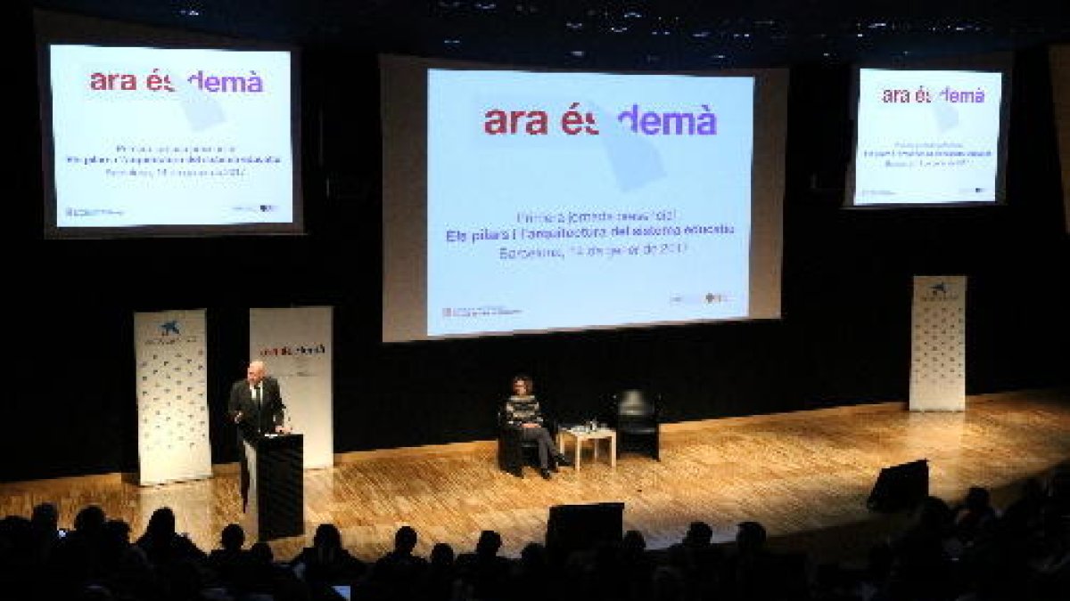 El primer d’aquest cicle de debats va tenir lloc ahir a Barcelona.