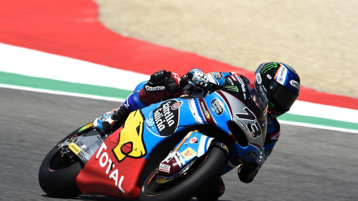 Àlex Màrquez, malgrat els problemes al peu, va ser el més veloç en la primera jornada de lliures.